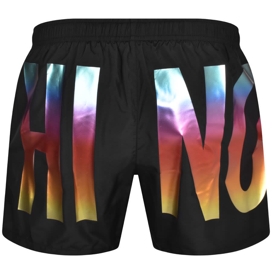 Moschino Logo Swim Shorts Black